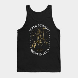 Mount Everest Outdoors Explorer Summit Mountain Climber Tank Top